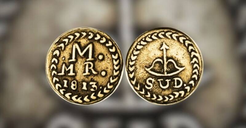 Fue emitida durante la Guerra de Independencia de México, entre 1811 y 1814. Foto: Numista.