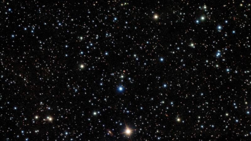 El impactó cósmico que desconcertó a los astrofísicos. Fuente: Gemeni South Chile.