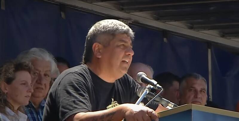 Pablo Moyano desafía al Gobierno y amenaza con un paro para este lunes