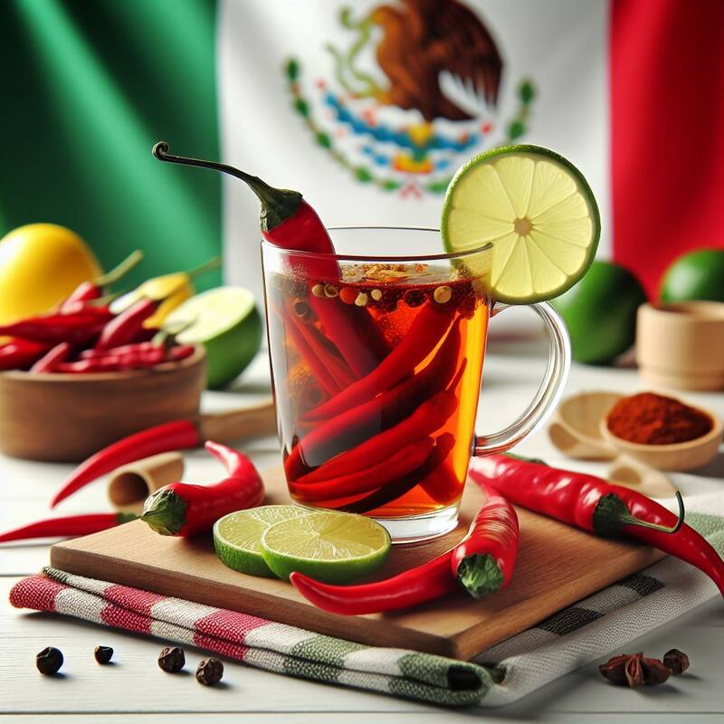 Té caliente. Fuente: Bing AI.