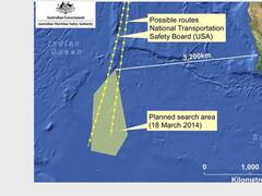 Australia no encontró aún restos del avión malayo y retomará la búsqueda mañana