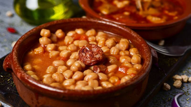 Potaje de garbanzos: la receta de las abuelas más sabrosa y saludable que puedes preparar.