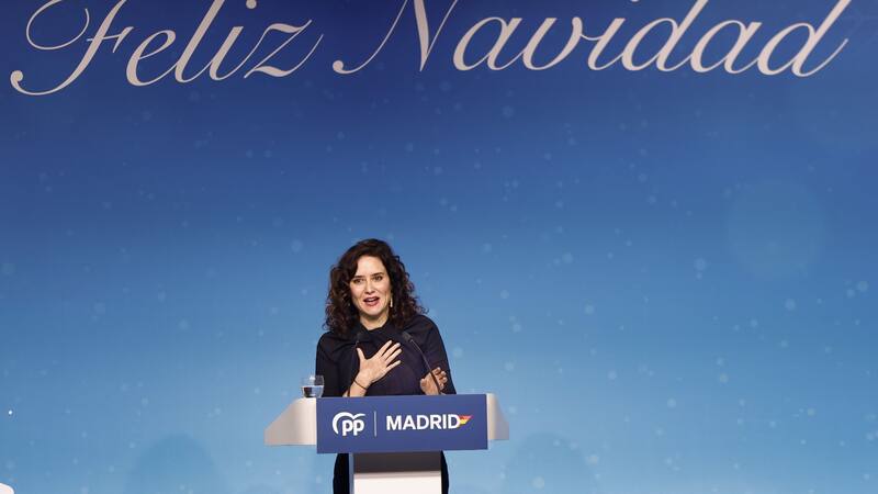 Isabel Díaz Ayuso estrenó el villancico de la Comunidad de Madrid y en las redes explotó la polémica.