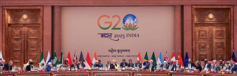 Los líderes del G20 que dieron el presente en la India (Fuente: EFE)