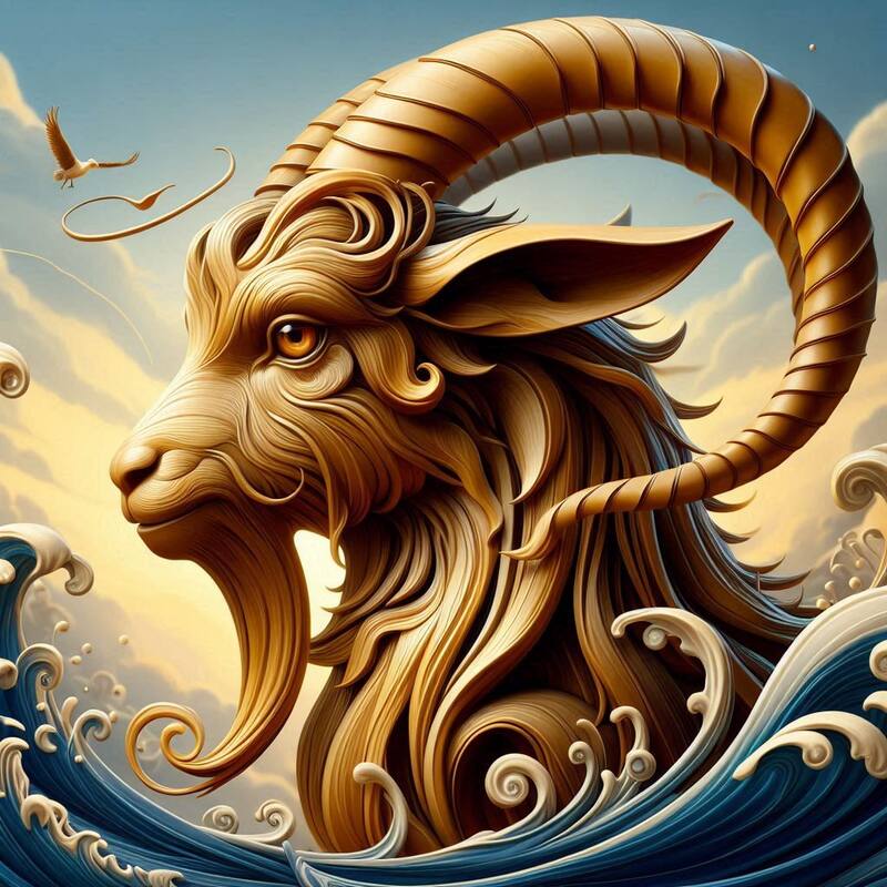 La Cabra del Horóscopo Chino. Fuente: Bing AI.