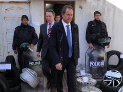 Scioli: "La gente está con bronca y tiene razón"