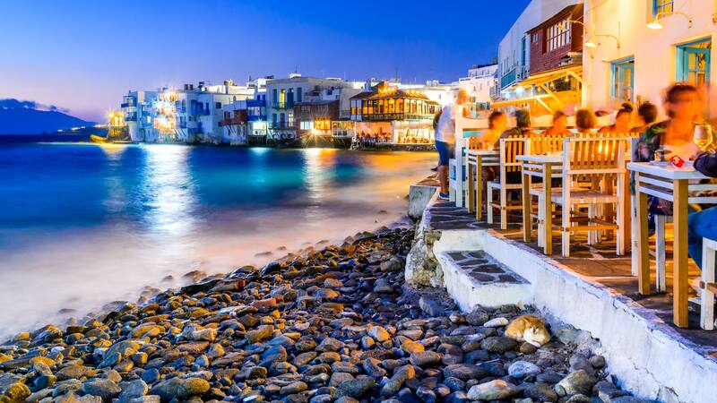 La isla de Mikonos es uno de los destinos de este crucero en oferta.