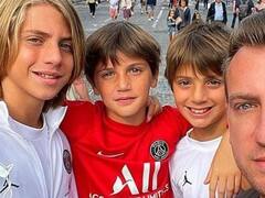 El emotivo gesto de Maxi López con sus hijos que enterneció a Wanda Nara: "Siempre estaré"