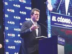 Para Massa, "cuando se plantea continuidad, se piden más Zaffaroni"