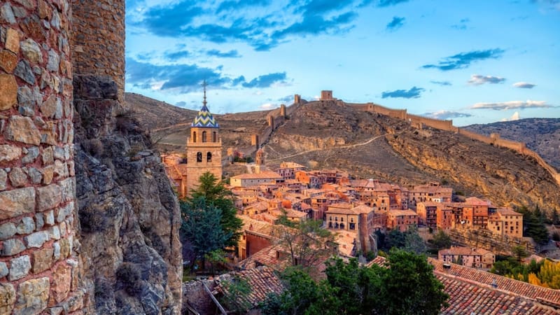 Municipio de Albarracín, provincia de Teruel, España.