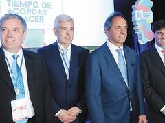 El candidato del FpV prometió un clima de negocios "inmejorable"