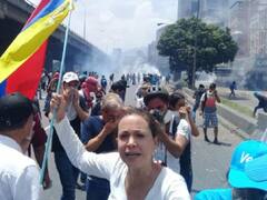 Crisis en Venezuela: dos jóvenes murieron en marcha contra Maduro