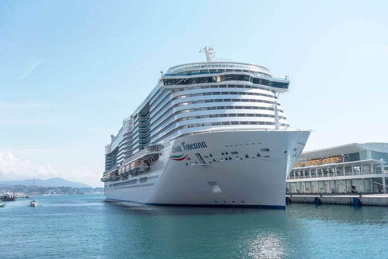 El viaje por Italia se hace a bordo del crucero Costa Concordia (Fuente: Shutterstock)