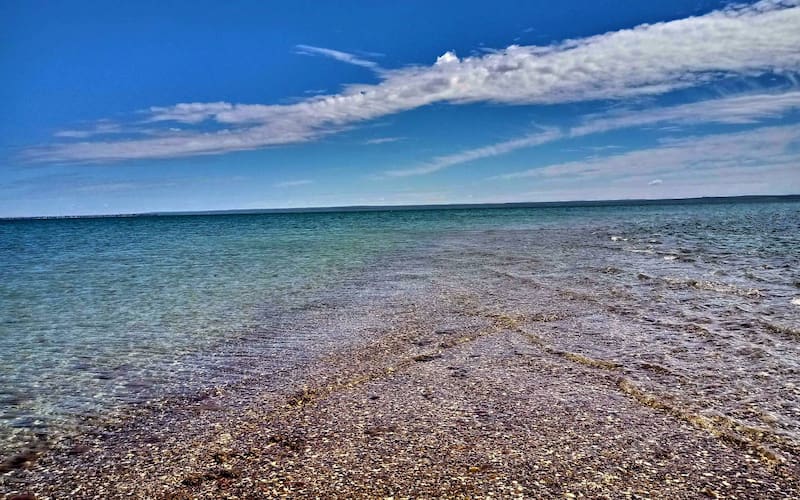A Viedma se puede llegar en avión, desde allí se puede tomar un micro que en tres llega a Las Grutas. El resto del camino (65 kilómetros) hay que hacerlo en auto.