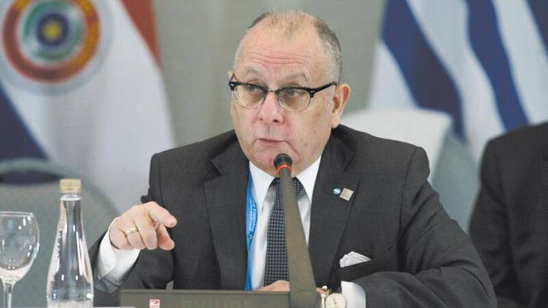 El canciller nacional, Jorge Faurie