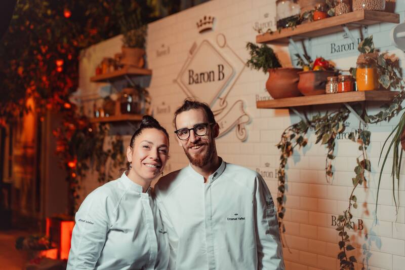 Emanuel Yañez Garcia y Florencia Lafalla, dueños del restaurante 'Ánima'