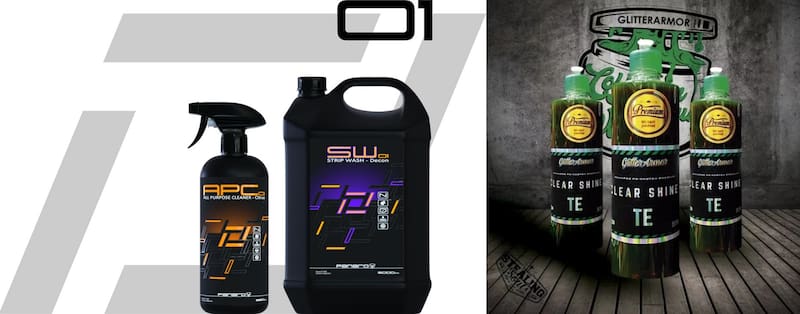 Los productos prohibidos son de limpieza para autos.