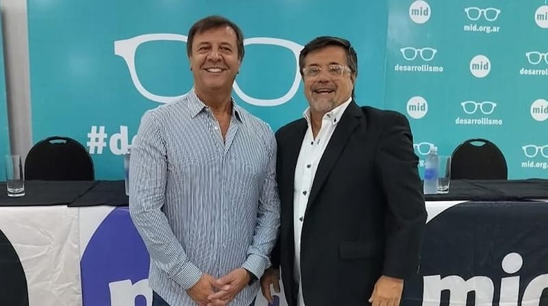 Oscar Zago sorprendió y presentó a Ricardo Caruso Lombardi como el principal candidato del MID.
