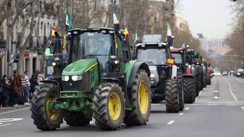Huelga de agricultores: el PSOE lleva una moción al Senado con medidas para el sector agrario.