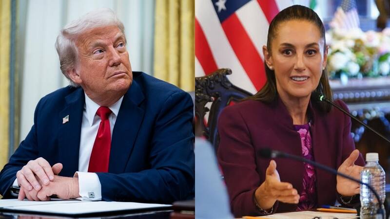 Sheinbaum le ganó a Trump: es la líder más influyente del mundo. Fuente: archivo