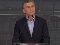 Macri: "Asumimos un fuerte compromiso contra la corrupción"