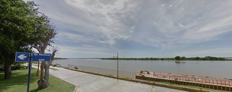 La costanera de Helvacia es uno de los sitios más concurridos por el turismo. (Fuente: Captura Google Maps)