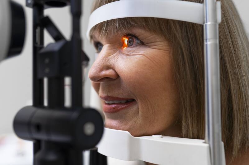 El glaucoma afecta el nervio óptico, causando una reducción progresiva del campo visual en los pacientes (Fuente: Freepik)