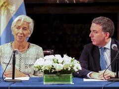 En reunión con Dujovne y Sandleris, Lagarde celebró los avances en el programa económico