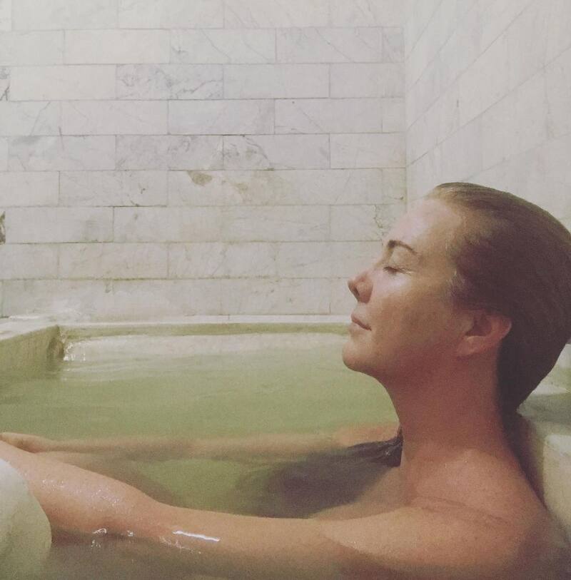 Los baños medicinales del Peñón se encuentran en la CDMX, tienen agua termal con propiedades curativas y sus tinas son de mármol antiguo. Foto: Instagram @marthaaguayo13