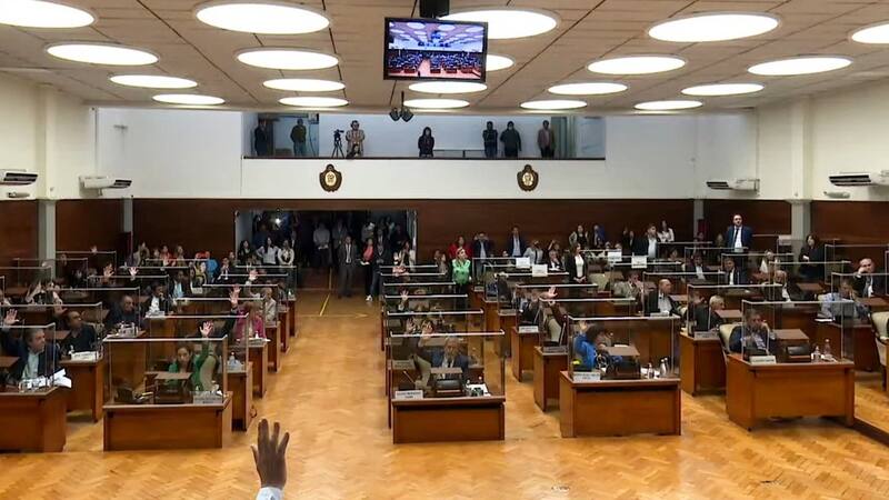 Reforma constitucional en Jujuy: la legislatura aprobó el proyecto para restringir las protestas y limitar los mandatos (Foto: gentileza El Tribuno Jujuy)