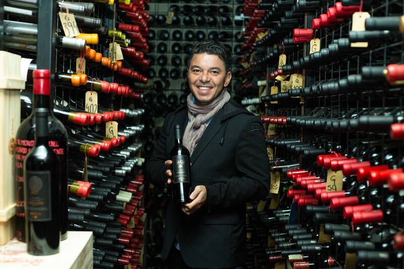 En alianza con Bodega Norton, Gallardo lanzó la edición limitada "MG".