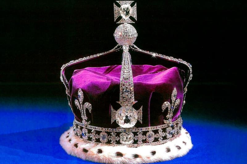 Corona del rey rey. Fuente: Archivo.