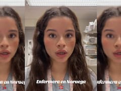 Kely García, enfermera española, reveló los beneficios de trabajar en Noruega: "Trabajo 4 días seguidos y luego tengo 6 días libres"