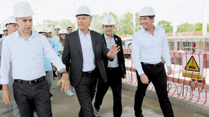 El Presidente elogió el rumbo de la economía, en un acto con Larreta