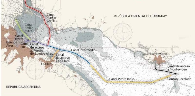 Canal Punta Indio.