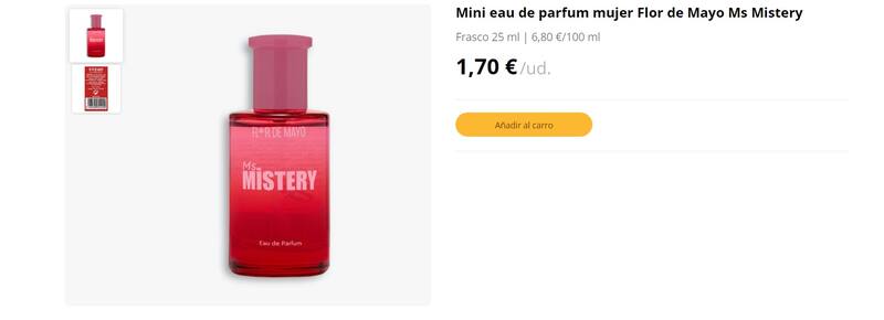 El catálogo de Mercadona tiene este perfume que se parece muchísimo al consagrado Guilty de Gucci. (Foto: mercadona.es)