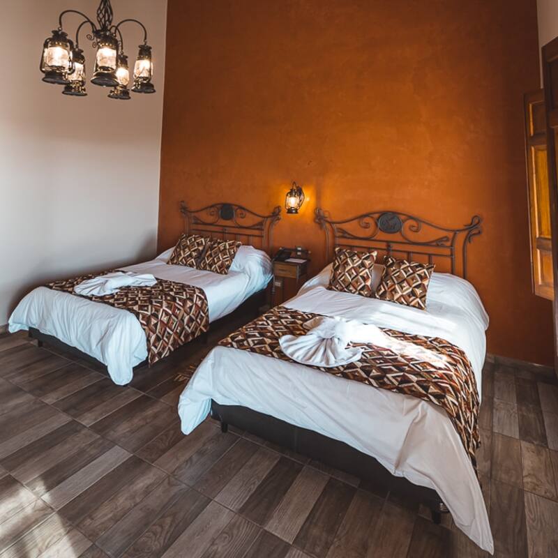 Este increíble hotel de campo cuenta con grandes comodidades para sus anfitriones (Foto: www.nonoluigi.com.ar)