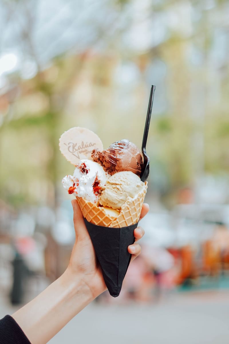 El mascarpone con dulce de leche es uno de los gustos más solicitados en Kalúa.