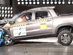 La Fiat Toro consiguió cuatro estrellas en el Latin NCAP