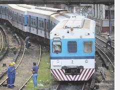 Once heridos leves por frenada brusca del tren Sarmiento