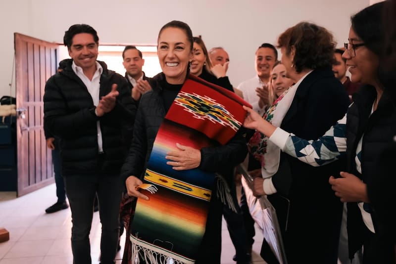 Claudia Sheinbaum, candidata por el oficialismo en México. Fuente: Claudia_Shein.