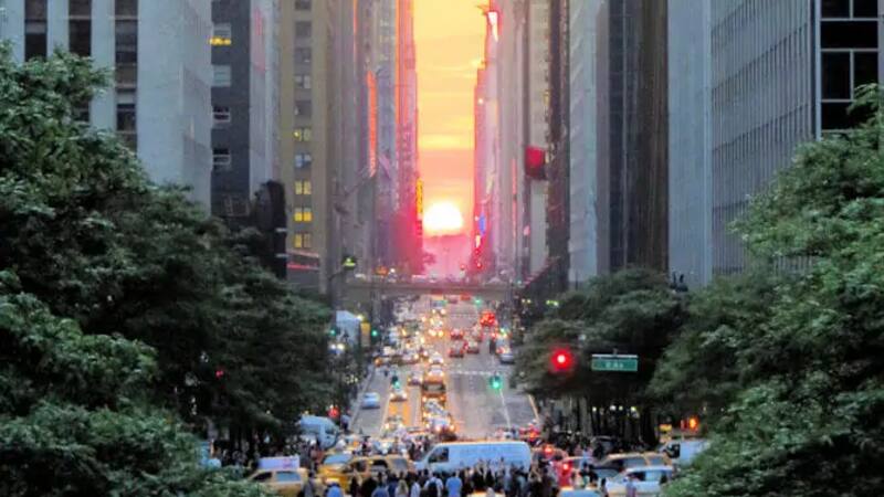 El Solsticio de Manhattan fue el destino más buscado.