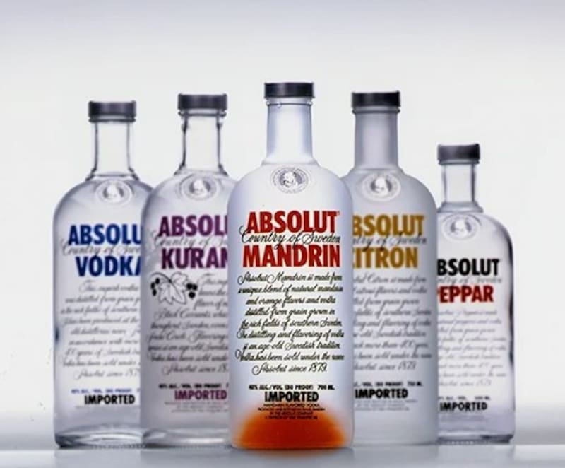 Pernod Ricard compró Absolut en 2008 por 5600 millones de euros.