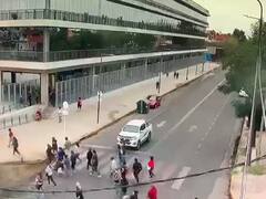 Incidentes en Lugano con manifestantes que quisieron ingresar al Ministerio de Desarrollo porteño
