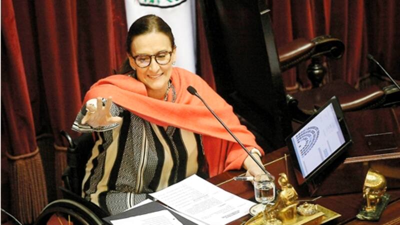 La vicepresidenta Michetti fue una de las que más se opuso al nuevo feriado sancionado en la Cámara alta