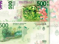 El billete de $ 500 fue elegido como el mejor de los emitidos durante 2016