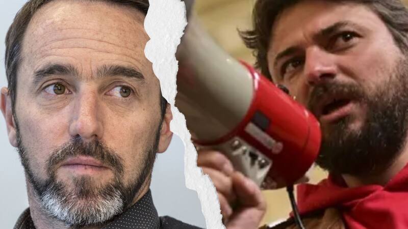 De izquierda a derecha: Marcos Galperin y Juan Garbois