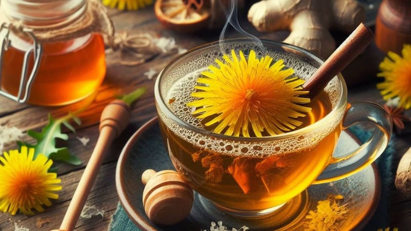 Té de Diente de León. Fuente: Archivo.