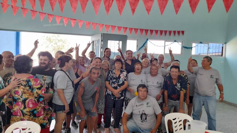 Máximo Kirchner en Puerta de Hierro, no la de Perón sino el barrio de La Matanza