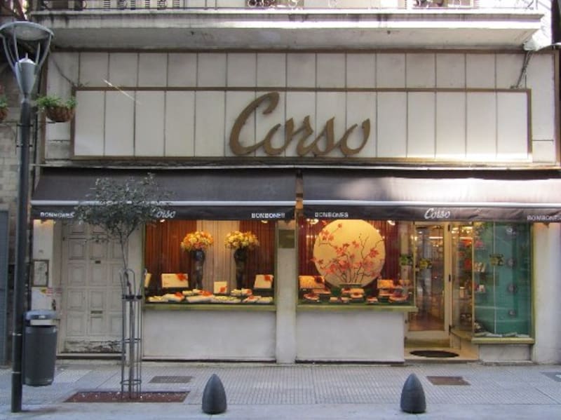 Corso hoy sigue funcionando en su local de Maipú, entre Lavalle y Corrientes